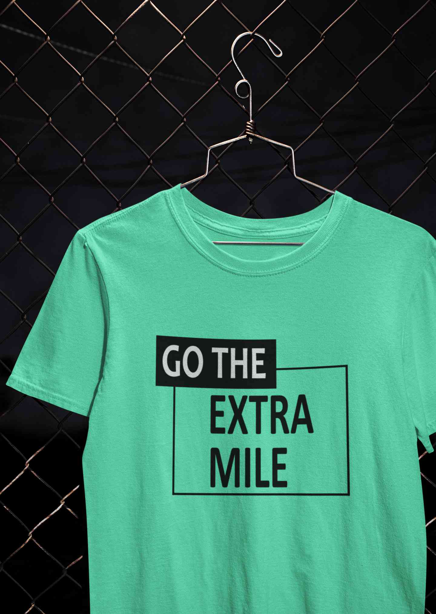 Go The Extra Mile Women Half Sleeves T-shirt- FunkyTeesClub