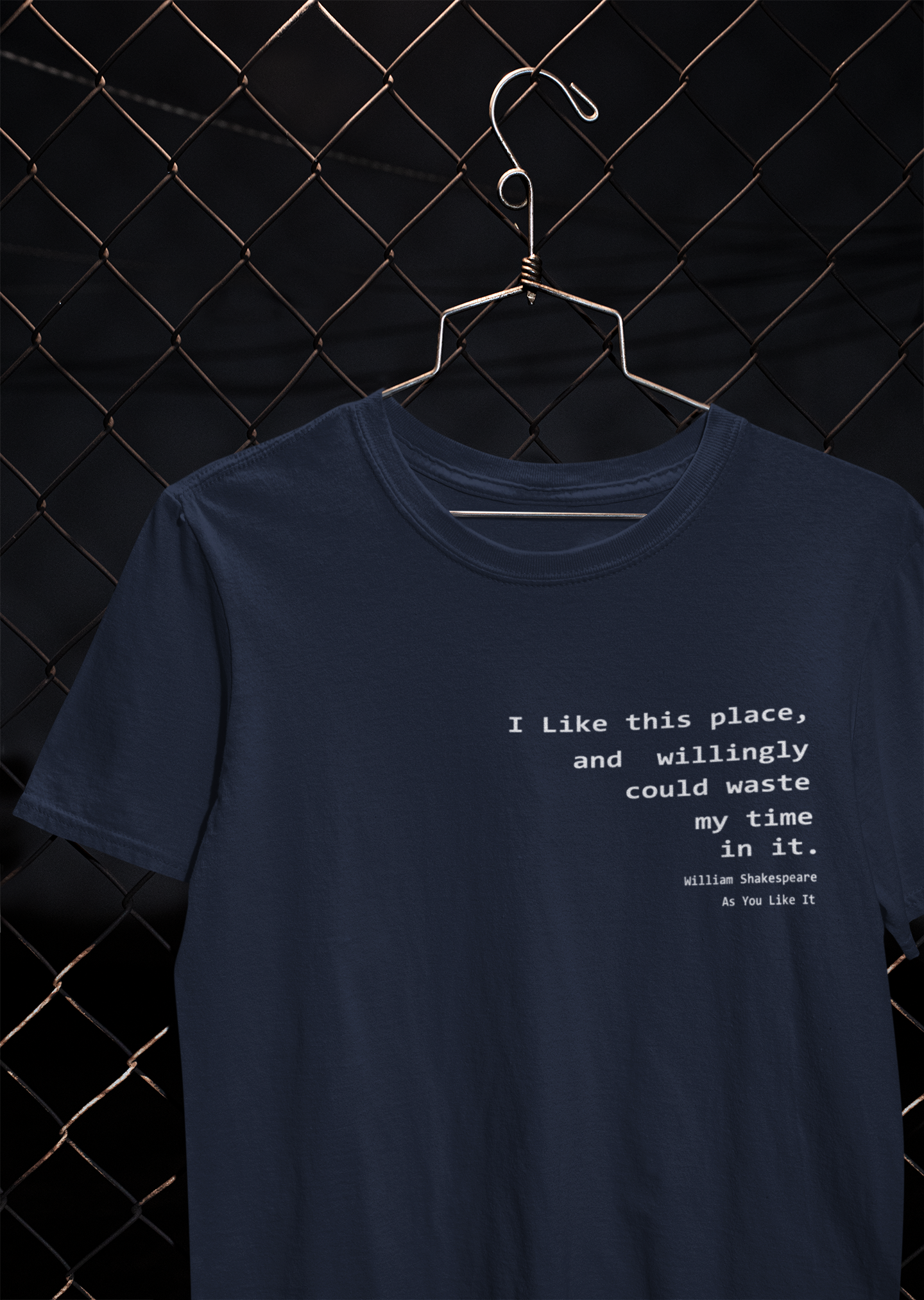 I Like This Place Quotes Mens Half Sleeves T-shirt- FunkyTeesClub