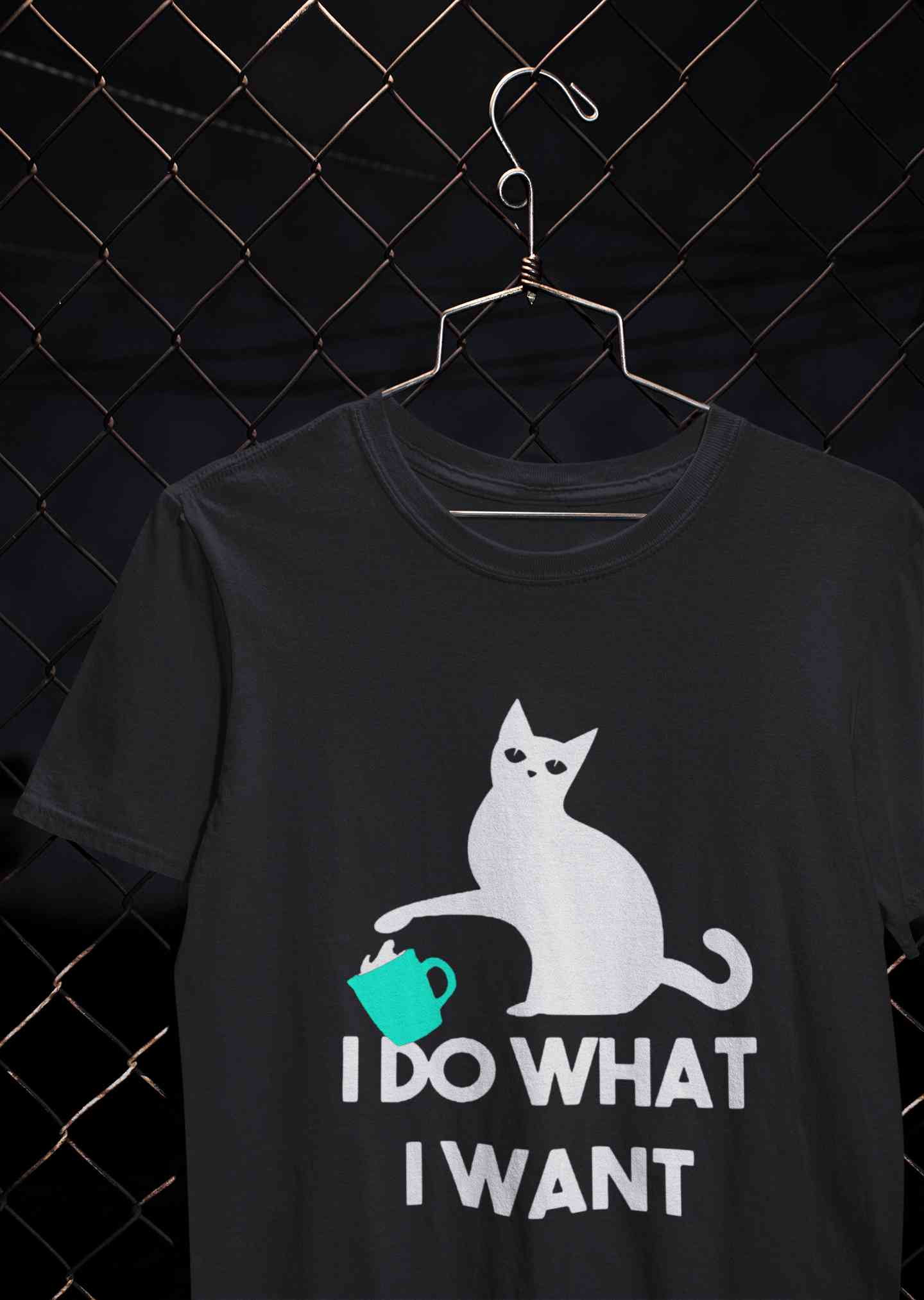 I Do What I Want Mens Half Sleeves T-shirt- FunkyTeesClub