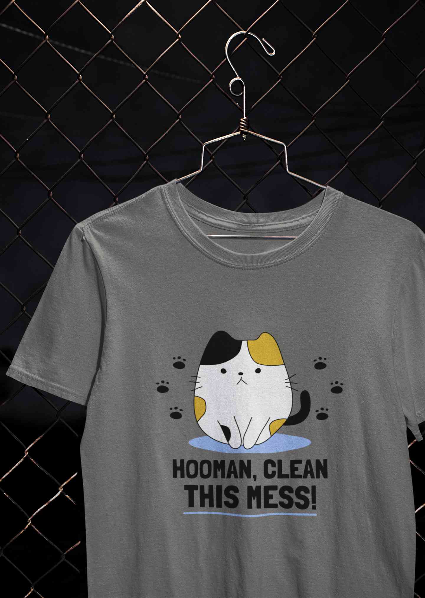 Human Clean This Mess Funny Mens Half Sleeves T-shirt- FunkyTeesClub