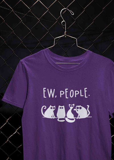 Ew People Mens Half Sleeves T-shirt- FunkyTeesClub