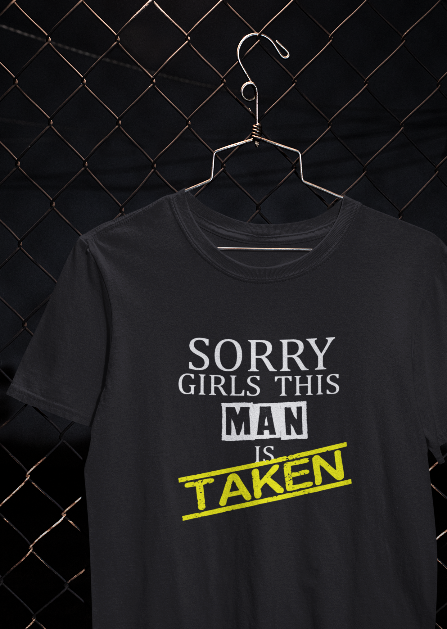 Taken Couple Half Sleeves T-Shirts -FunkyTeesClub