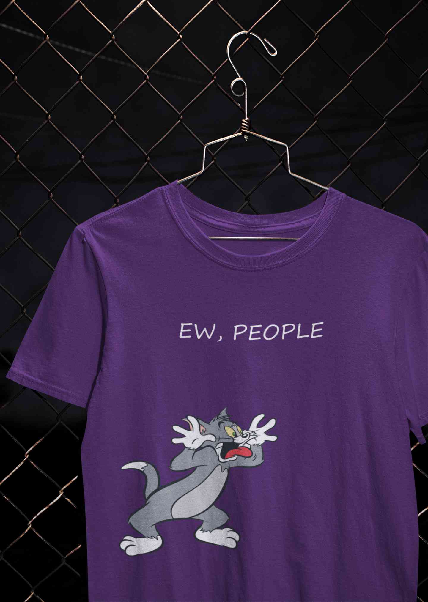Ew People Mens Half Sleeves T-shirt- FunkyTeesClub