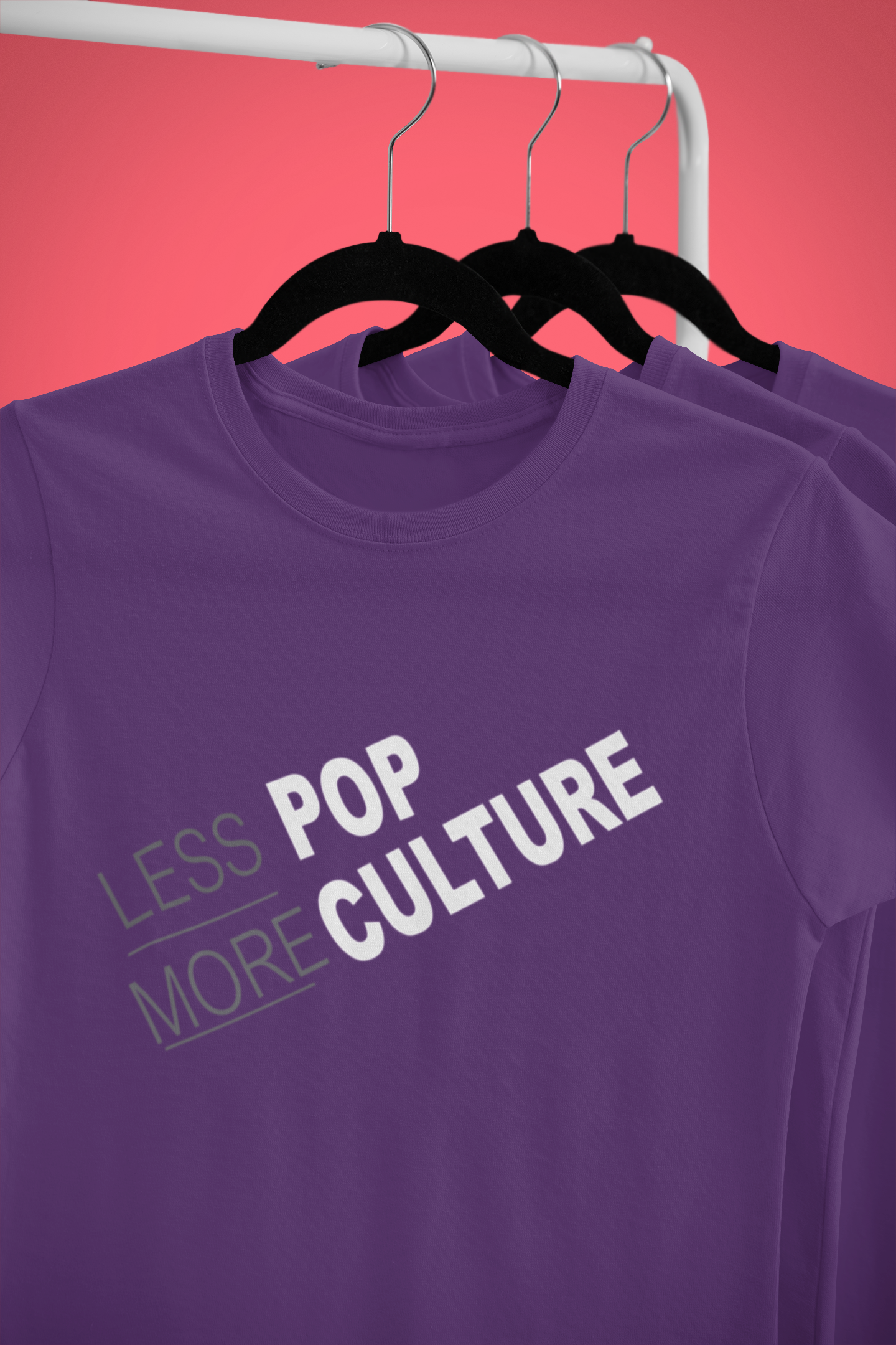 Less Pop More Culture Ananya Pandey Celebrity T-shirt- FunkyTeesClub