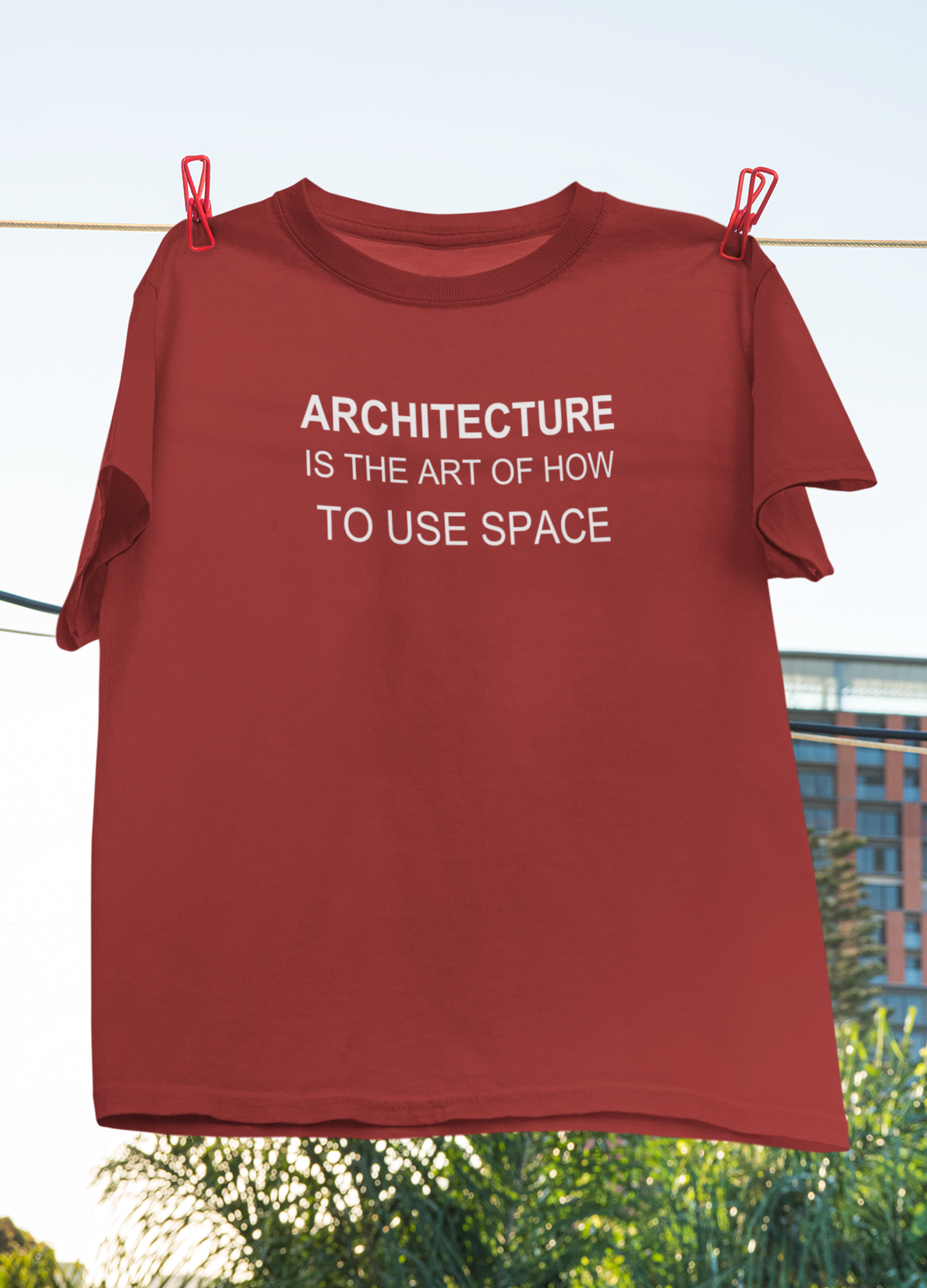 Architecture Is The Art Architect Profession Mens Half Sleeves T-shirt- FunkyTeesClub