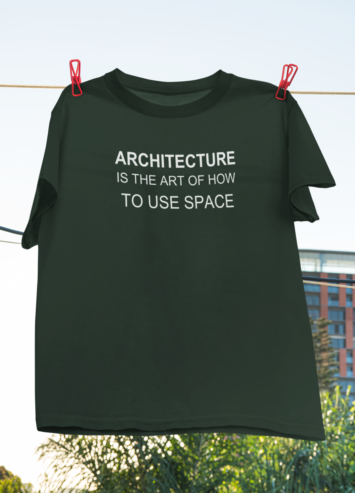 Architecture Is The Art Architect Profession Mens Half Sleeves T-shirt- FunkyTeesClub