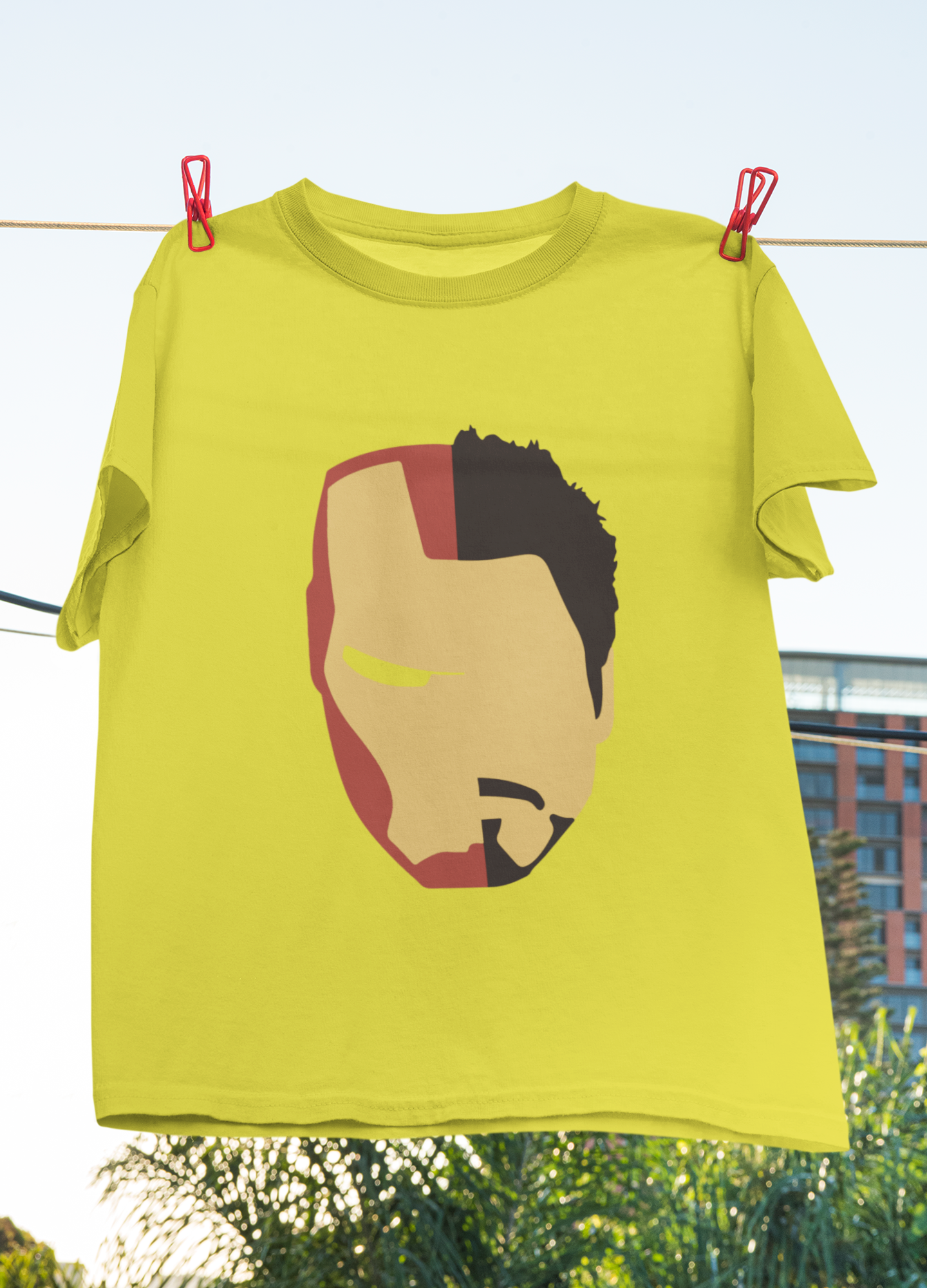 Iron Man Web Series Mens Half Sleeves T-shirt- FunkyTeesClub