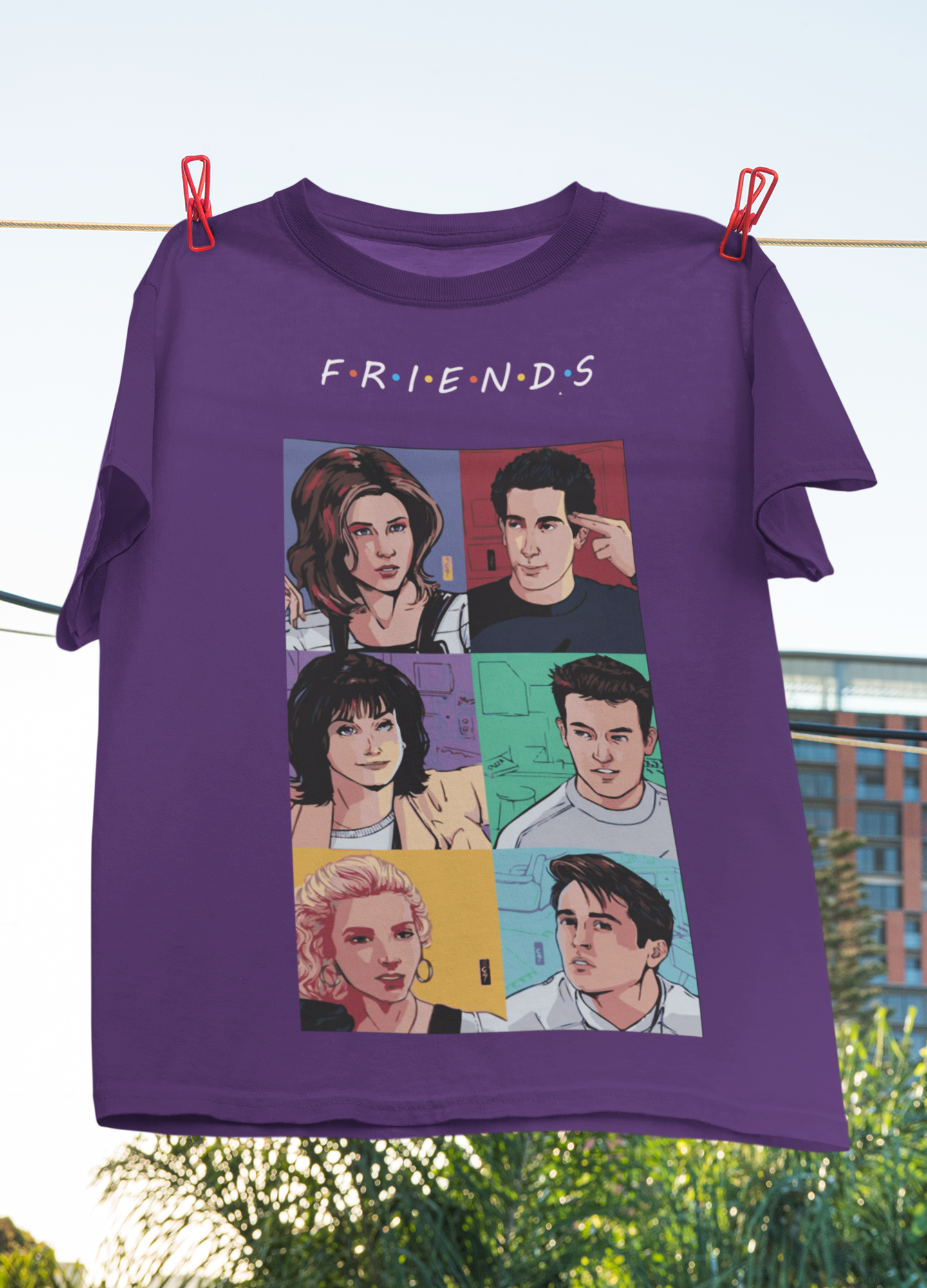 Friends Web Series Women Half Sleeves T-shirt- FunkyTeesClub