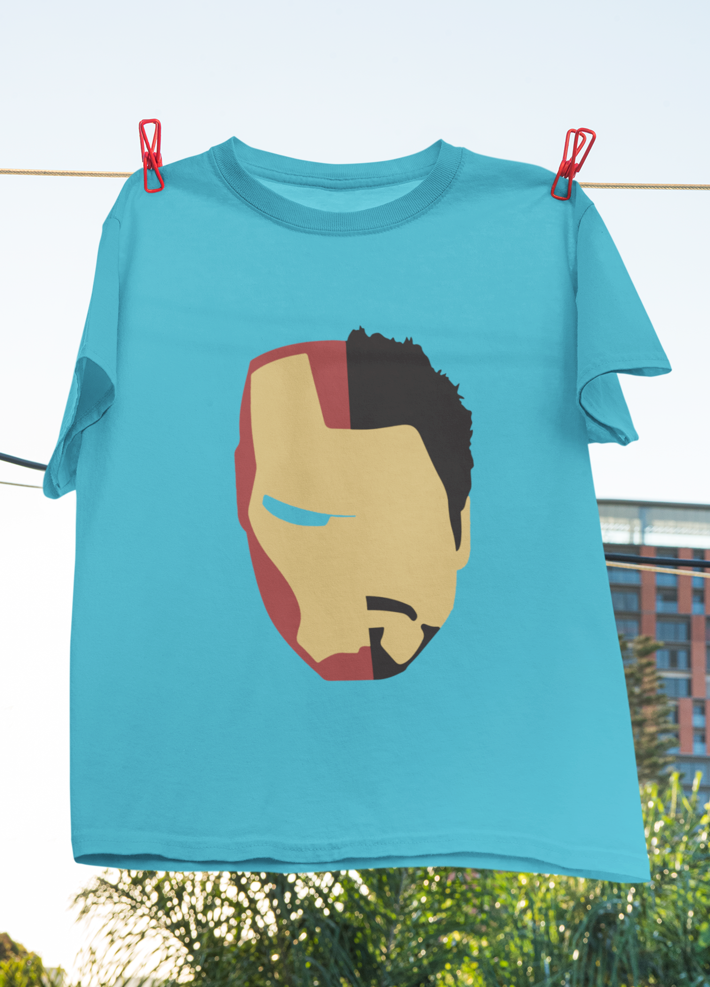 Iron Man Web Series Mens Half Sleeves T-shirt- FunkyTeesClub