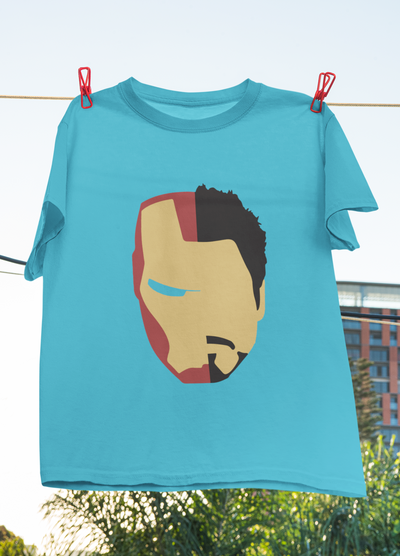 Iron Man Web Series Mens Half Sleeves T-shirt- FunkyTeesClub