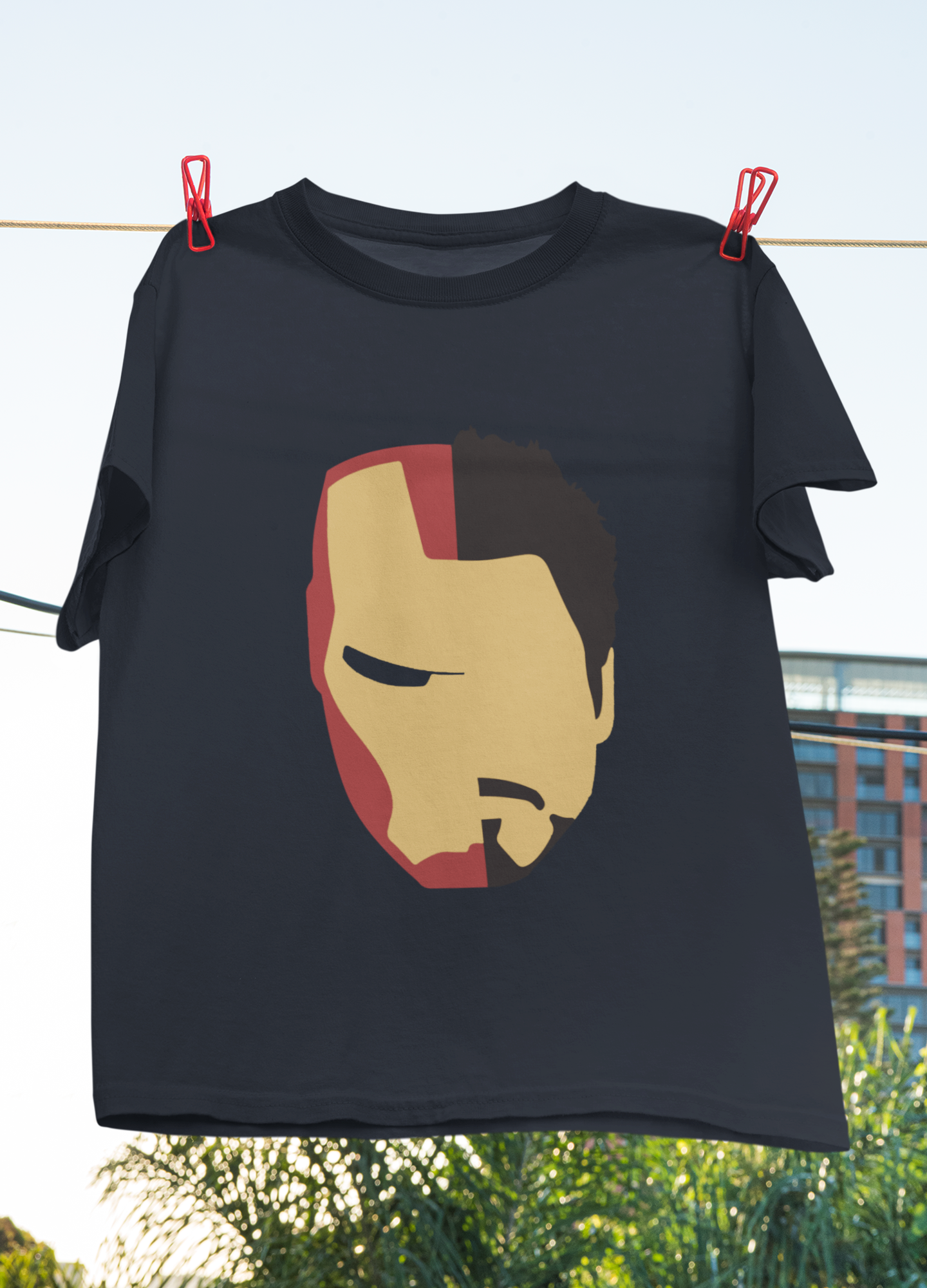 Iron Man Web Series Mens Half Sleeves T-shirt- FunkyTeesClub