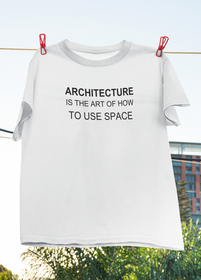 Architecture Is The Art Architect Profession Mens Half Sleeves T-shirt- FunkyTeesClub