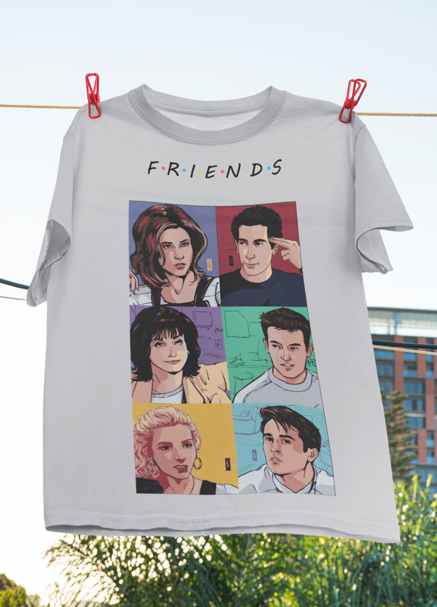 Friends Web Series Women Half Sleeves T-shirt- FunkyTeesClub