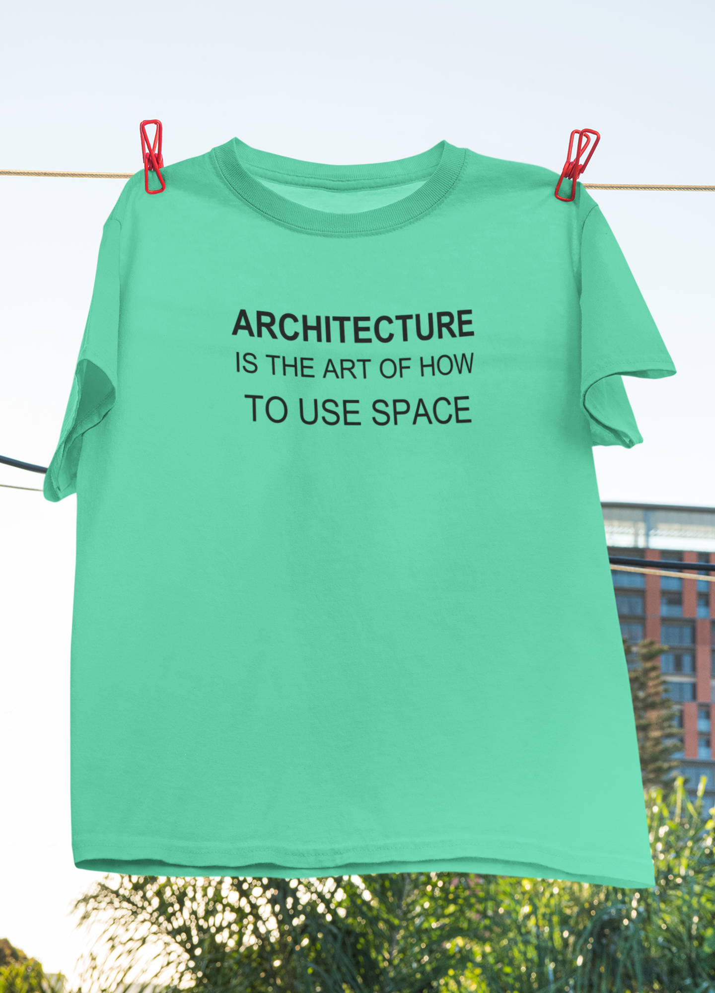 Architecture Is The Art Architect Profession Mens Half Sleeves T-shirt- FunkyTeesClub
