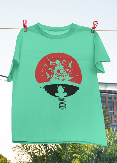 Naruto Web Series Women Half Sleeves T-shirt- FunkyTeesClub