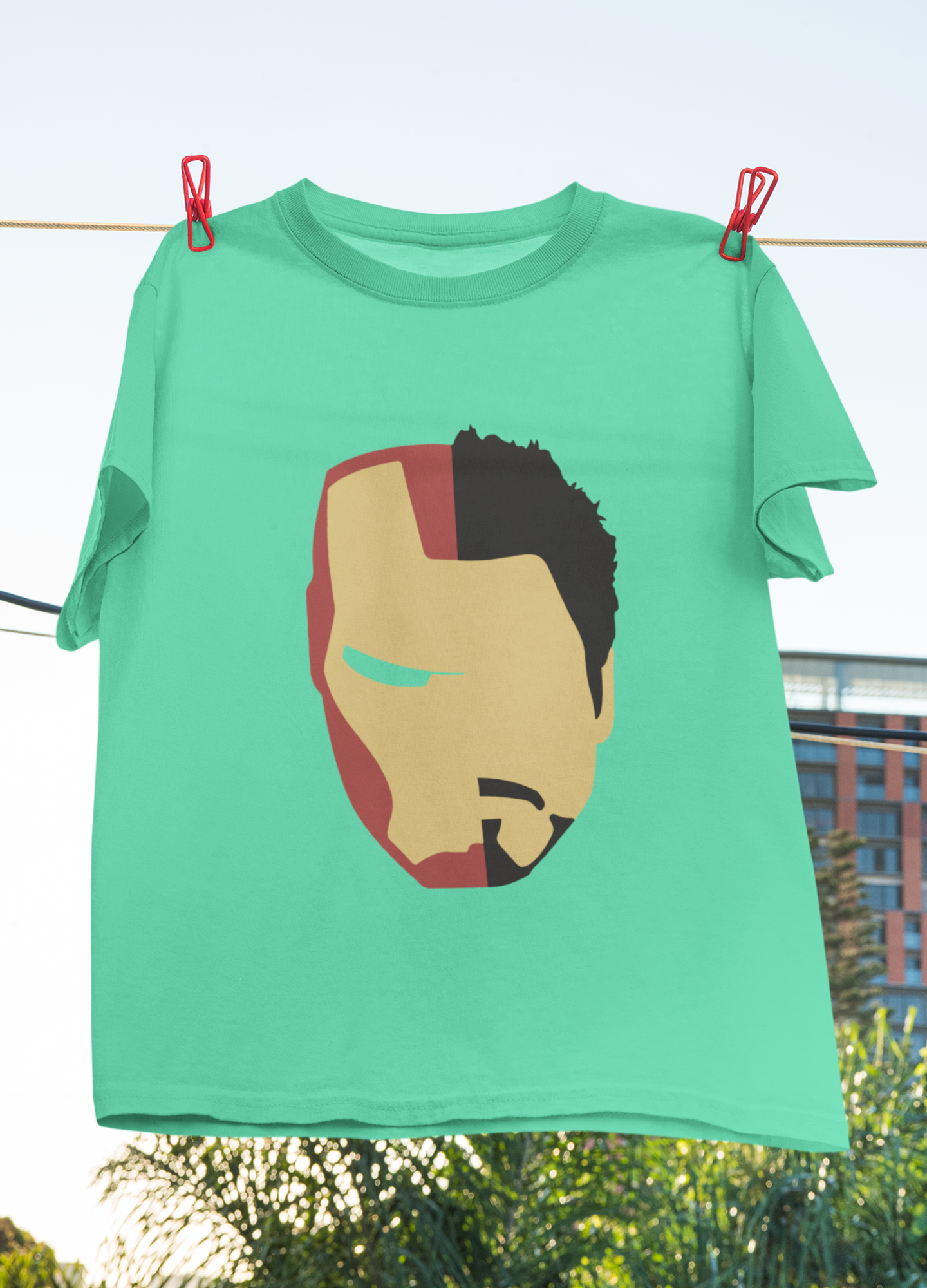 Iron Man Web Series Mens Half Sleeves T-shirt- FunkyTeesClub