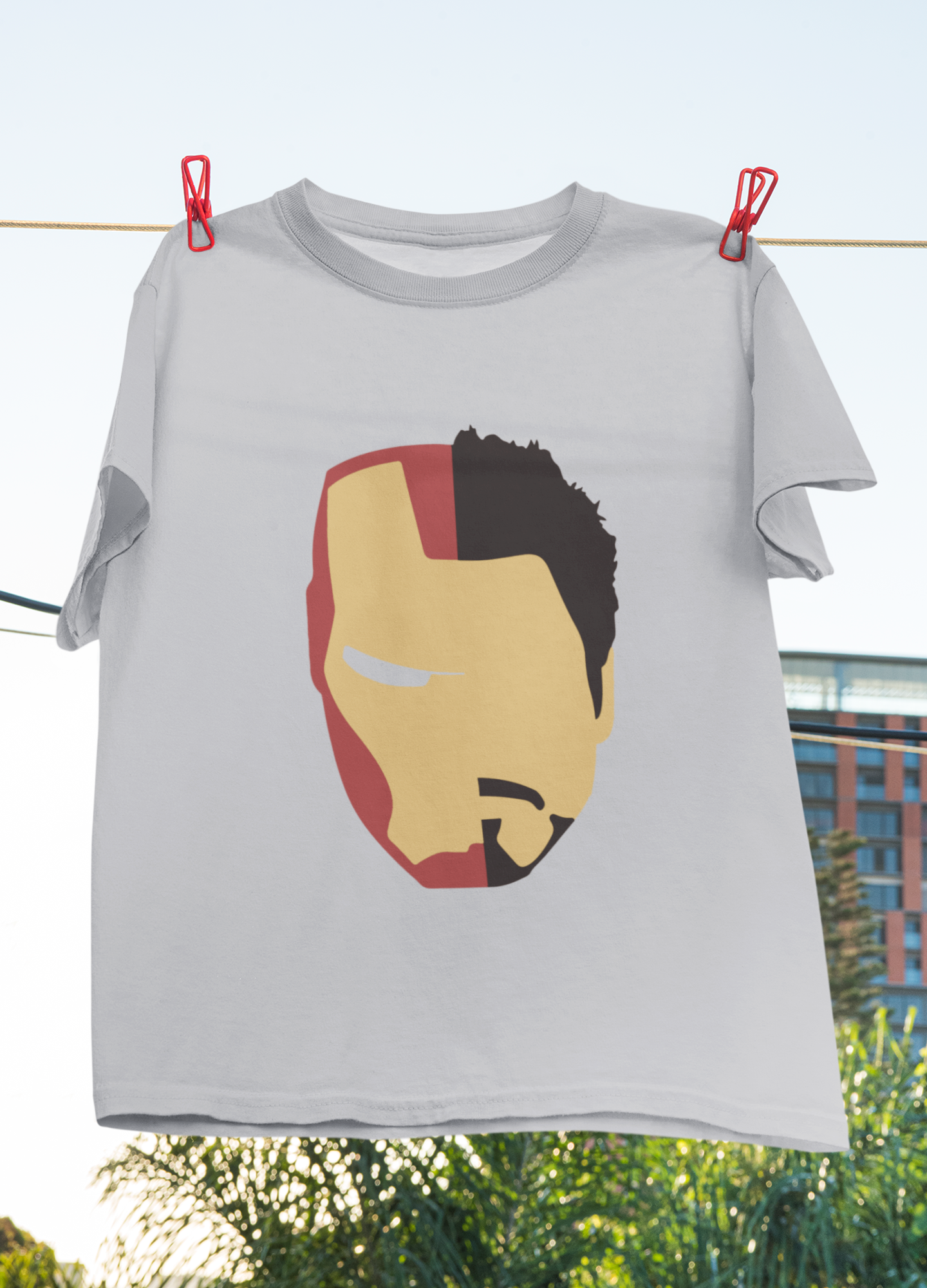 Iron Man Web Series Mens Half Sleeves T-shirt- FunkyTeesClub