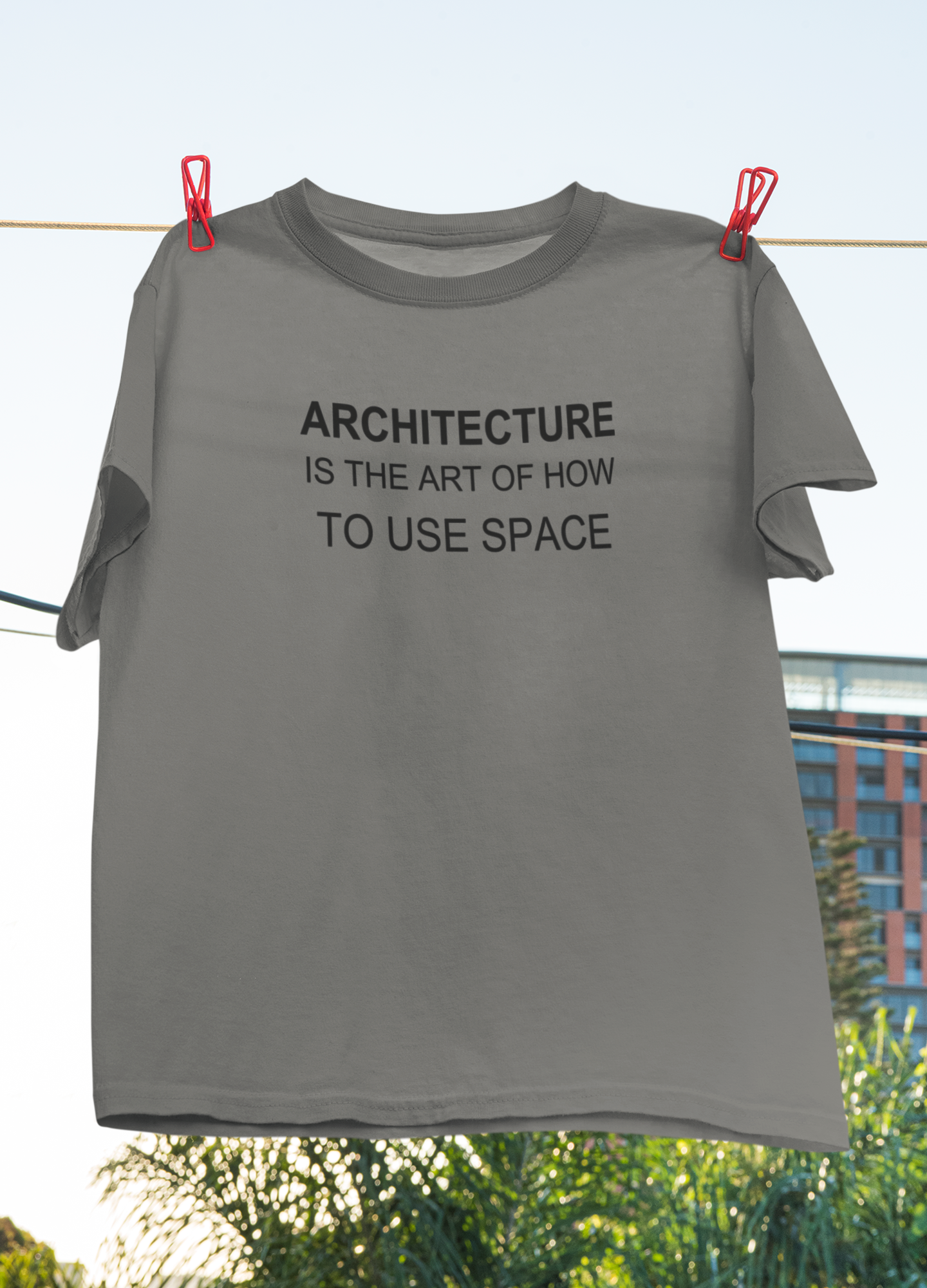 Architecture Is The Art Architect Profession Mens Half Sleeves T-shirt- FunkyTeesClub