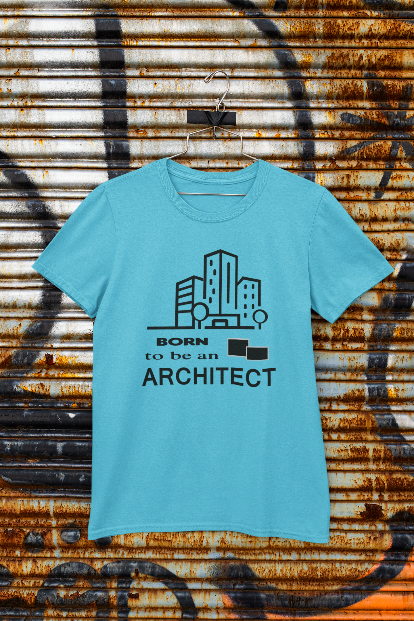 Born To Be An Architect Profession Women Half Sleeves T-shirt- FunkyTeesClub