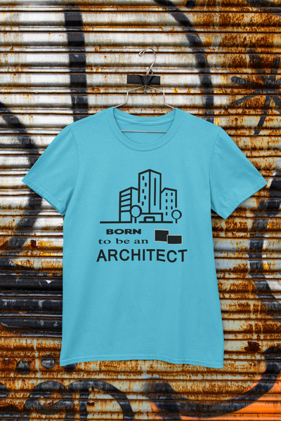 Born To Be An Architect Profession Women Half Sleeves T-shirt- FunkyTeesClub