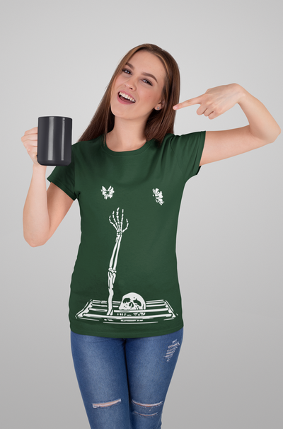 Hopeless Women Half Sleeves T-shirt- FunkyTeesClub