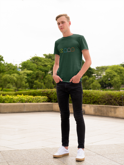 Pacman Mens Half Sleeves T-shirt- FunkyTeesClub