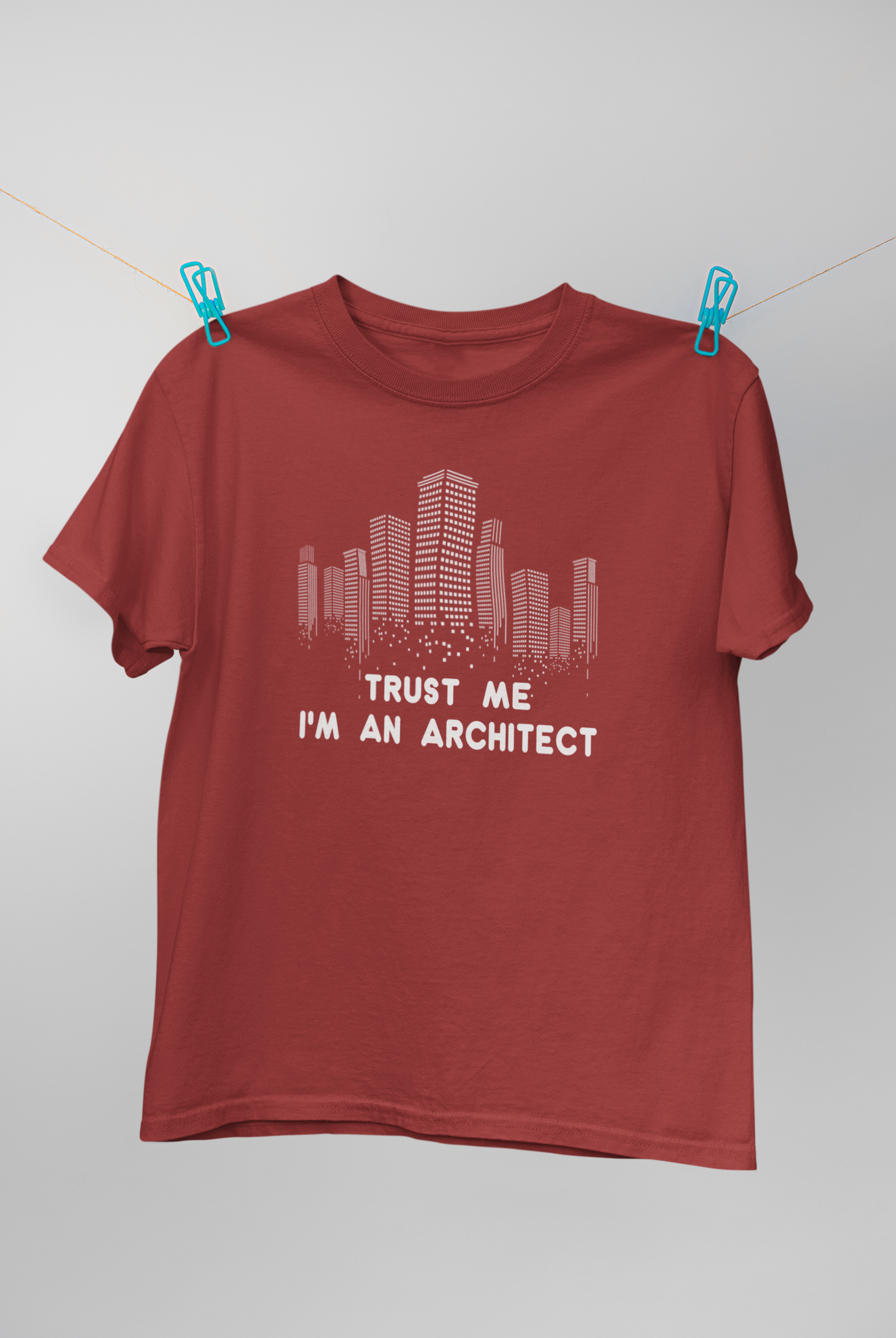 Trust Me I Am An Architect Profession Mens Half Sleeves T-shirt- FunkyTeesClub