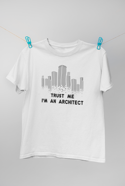 Trust Me I Am An Architect Profession Women Half Sleeves T-shirt- FunkyTeesClub