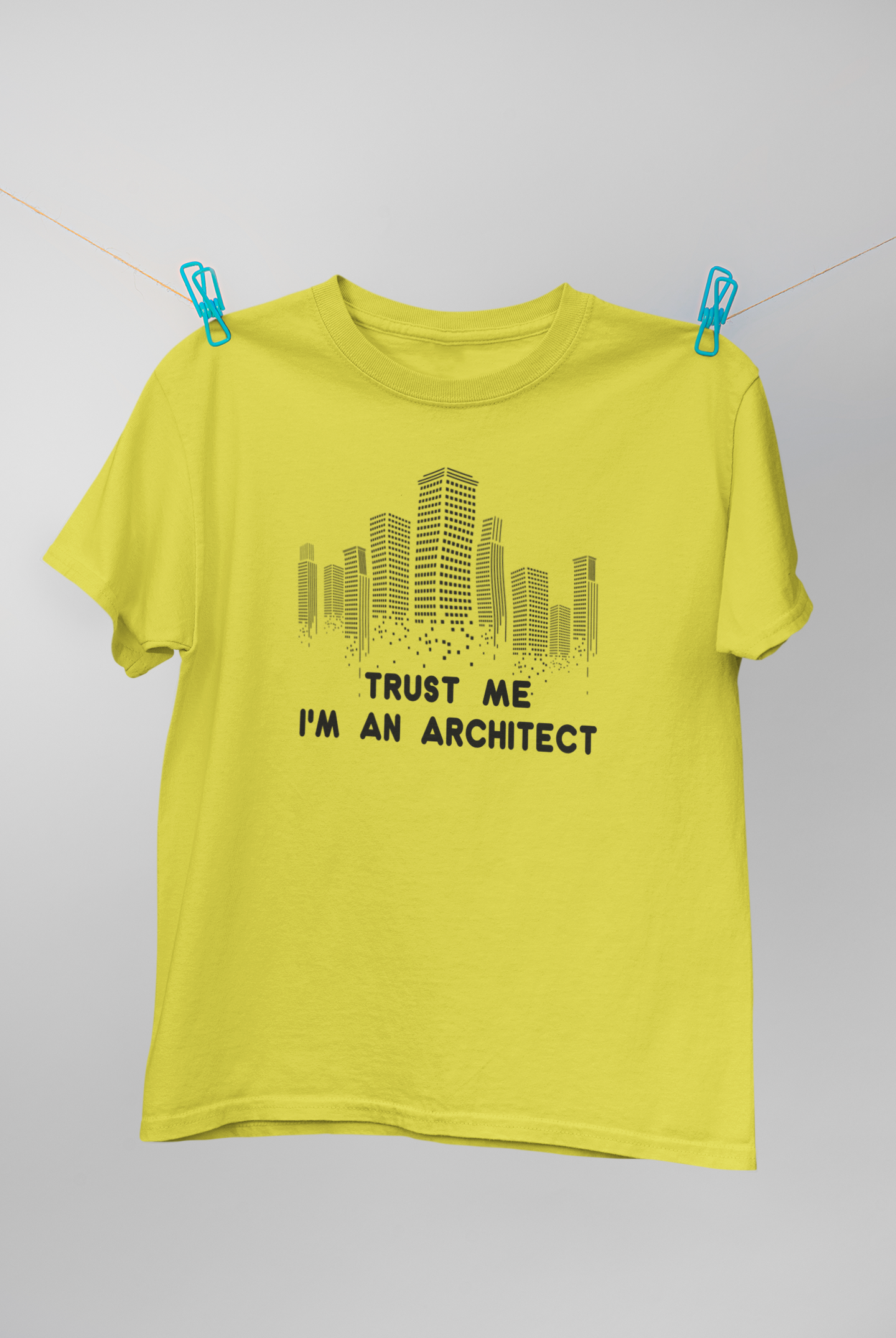 Trust Me I Am An Architect Profession Mens Half Sleeves T-shirt- FunkyTeesClub