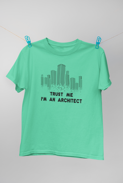 Trust Me I Am An Architect Profession Women Half Sleeves T-shirt- FunkyTeesClub