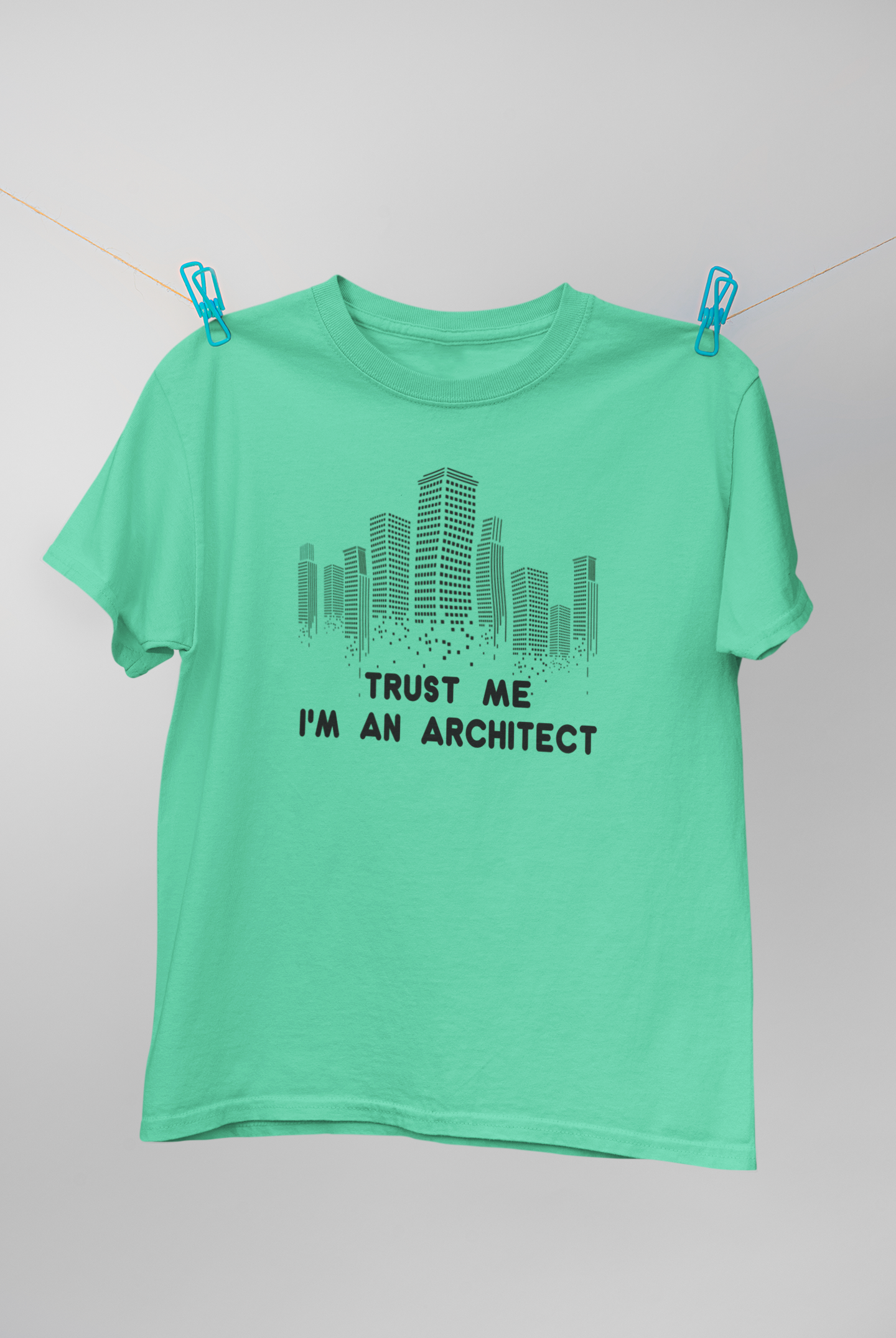 Trust Me I Am An Architect Profession Mens Half Sleeves T-shirt- FunkyTeesClub