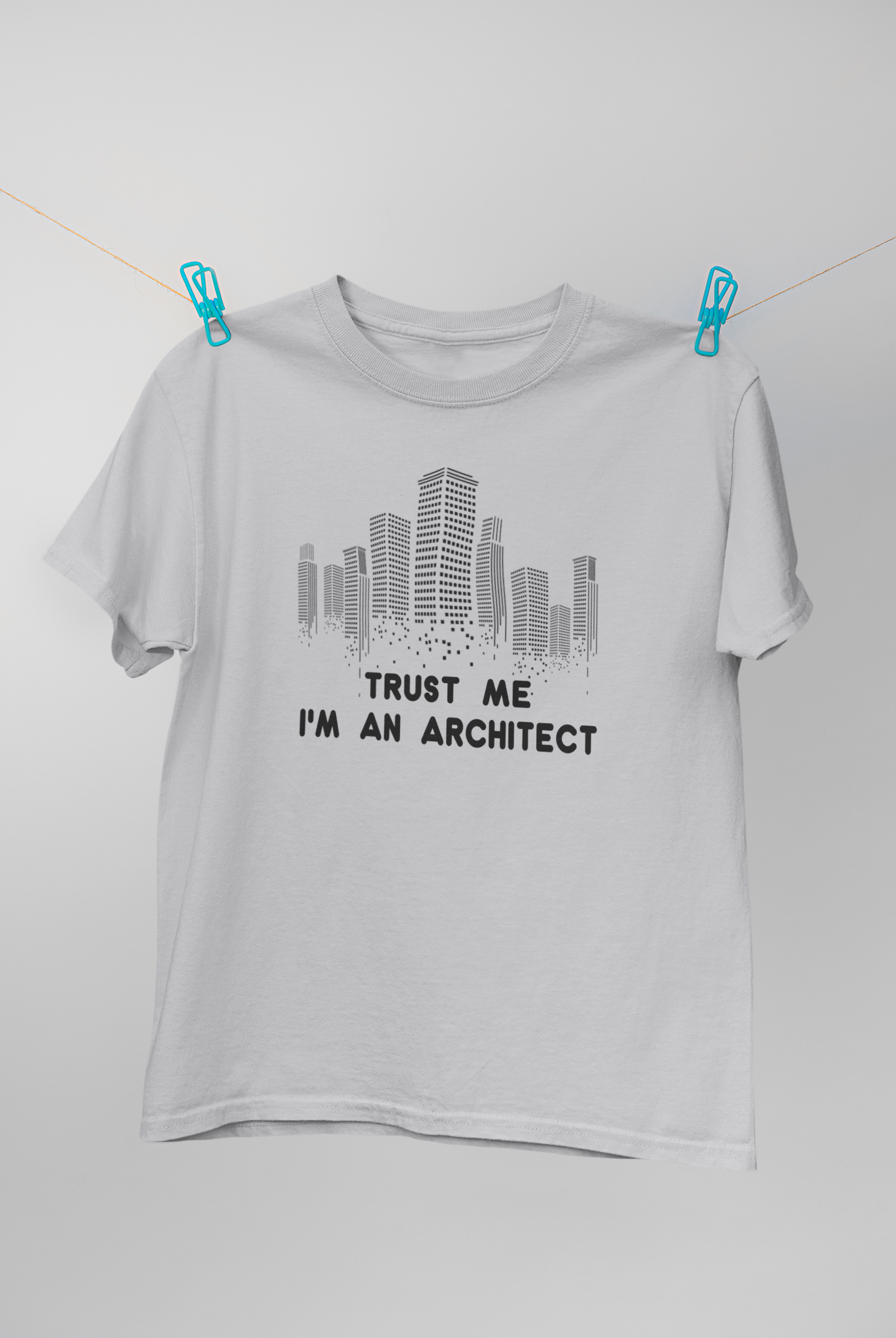Trust Me I Am An Architect Profession Mens Half Sleeves T-shirt- FunkyTeesClub