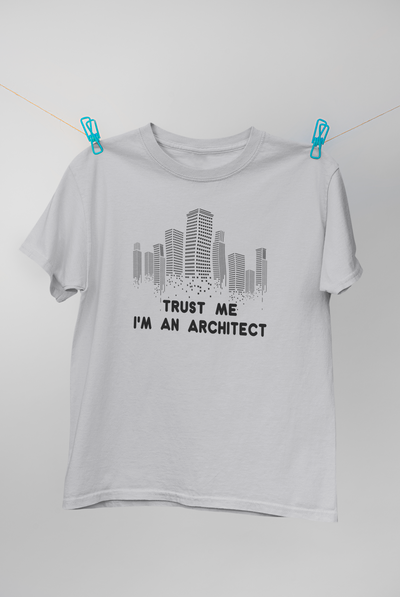 Trust Me I Am An Architect Profession Women Half Sleeves T-shirt- FunkyTeesClub