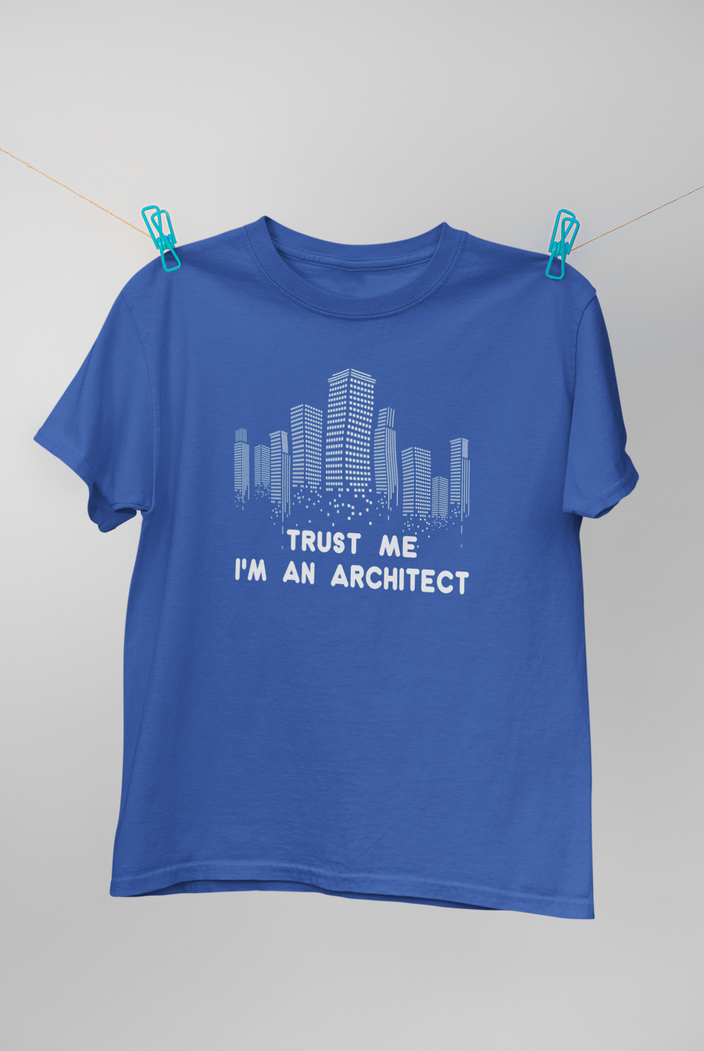 Trust Me I Am An Architect Profession Mens Half Sleeves T-shirt- FunkyTeesClub