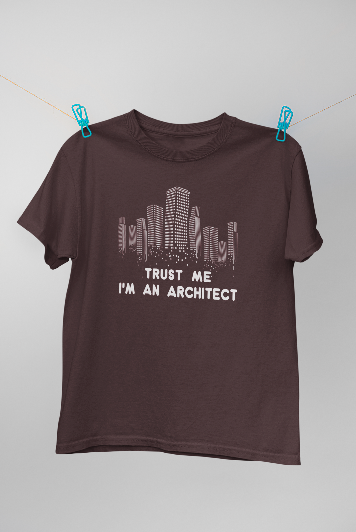 Trust Me I Am An Architect Profession Mens Half Sleeves T-shirt- FunkyTeesClub