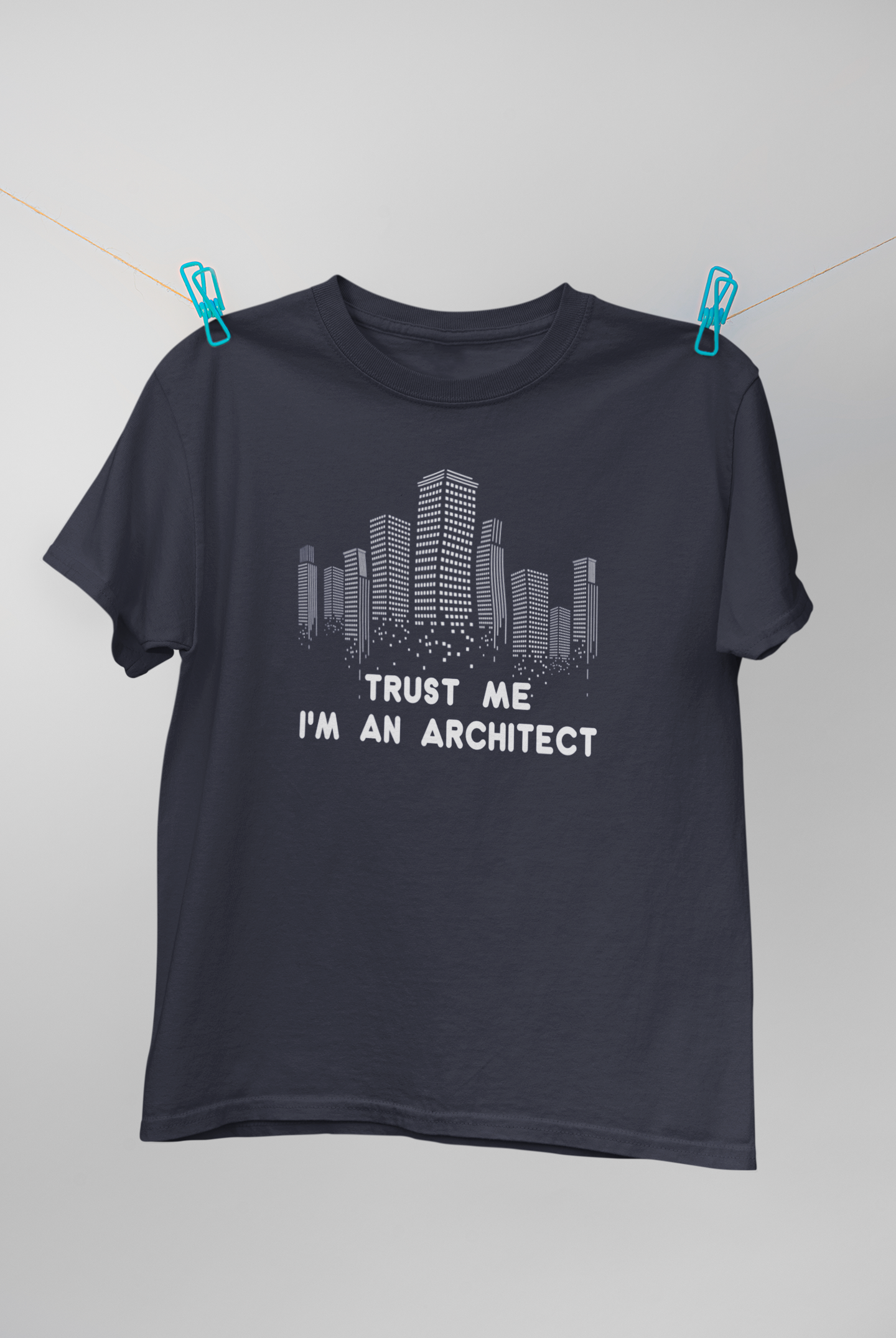 Trust Me I Am An Architect Profession Mens Half Sleeves T-shirt- FunkyTeesClub