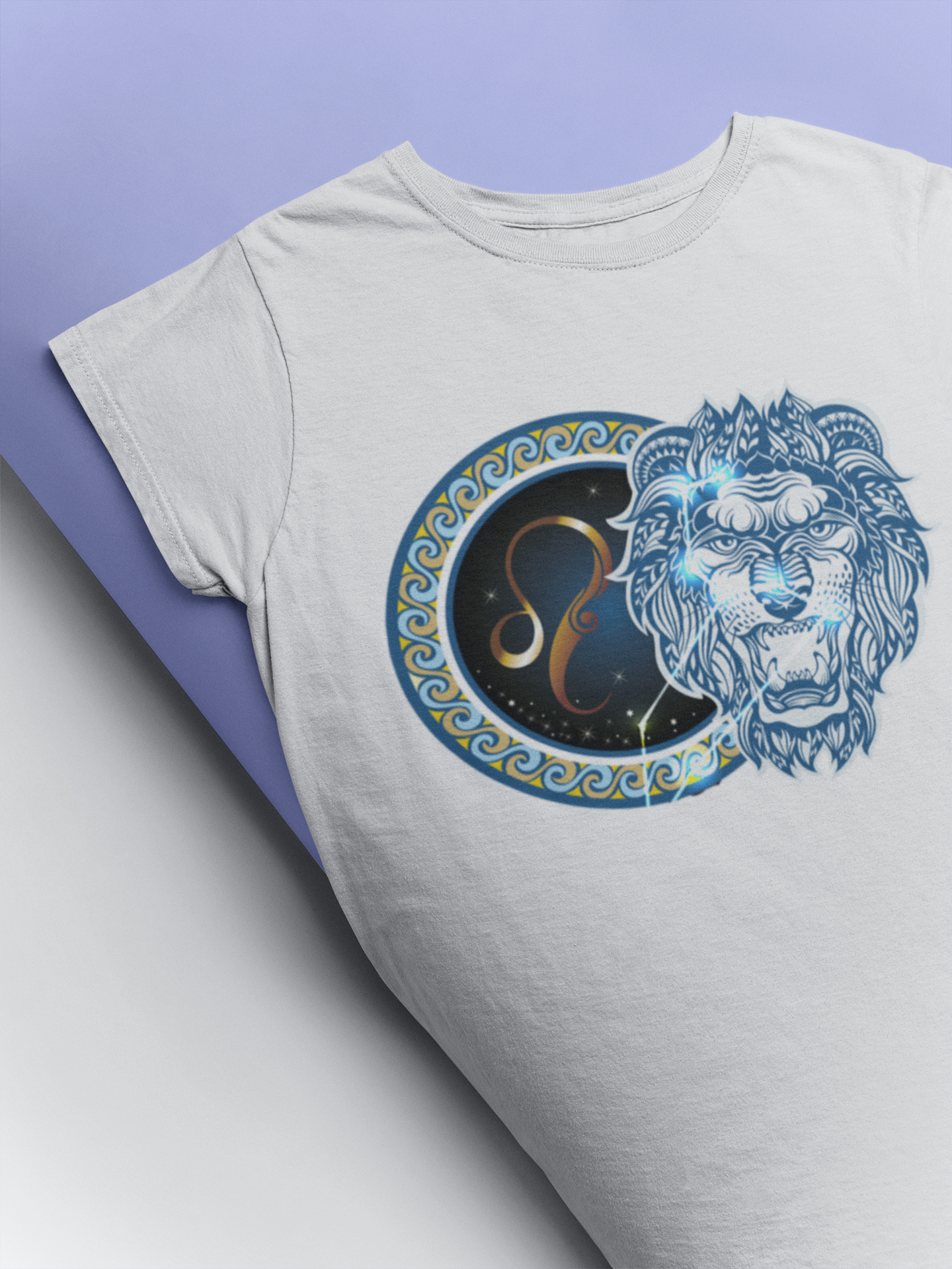 Leo Zodiac Sign Women Half Sleeves T-shirt- FunkyTeesClub