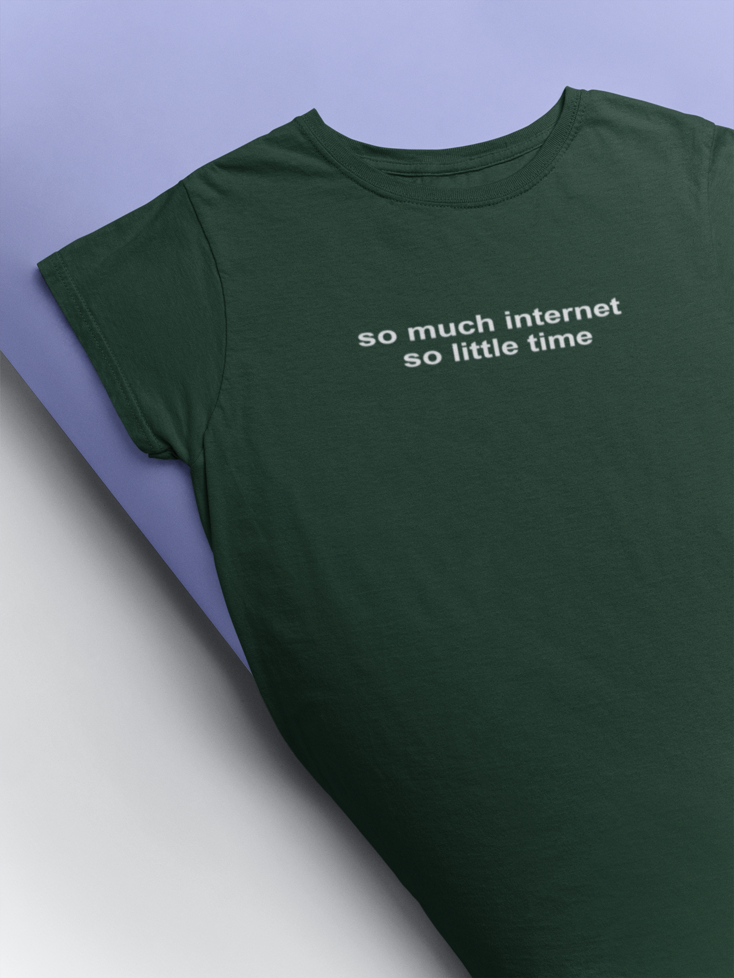 So Much Internet So Little Time Women Half Sleeves T-shirt- FunkyTeesClub