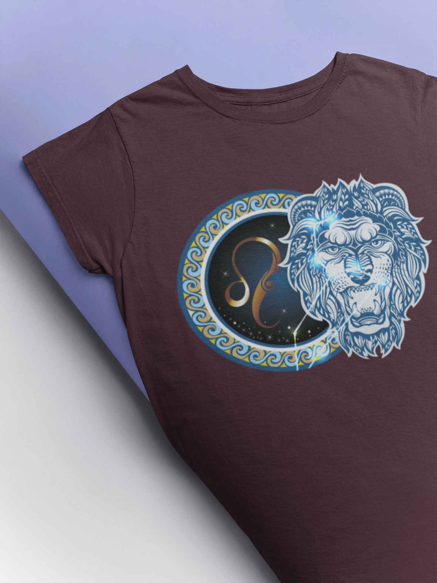 Leo Zodiac Sign Women Half Sleeves T-shirt- FunkyTeesClub