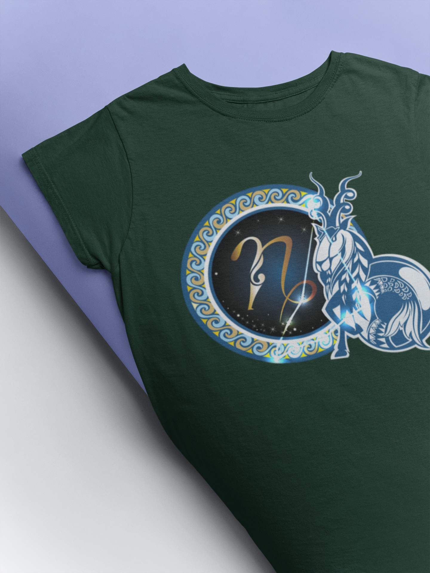 Capricon Zodiac Sign Women Half Sleeves T-shirt- FunkyTeesClub