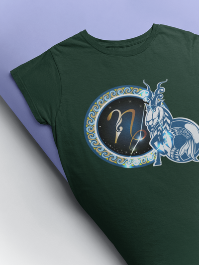 Capricon Zodiac Sign Women Half Sleeves T-shirt- FunkyTeesClub