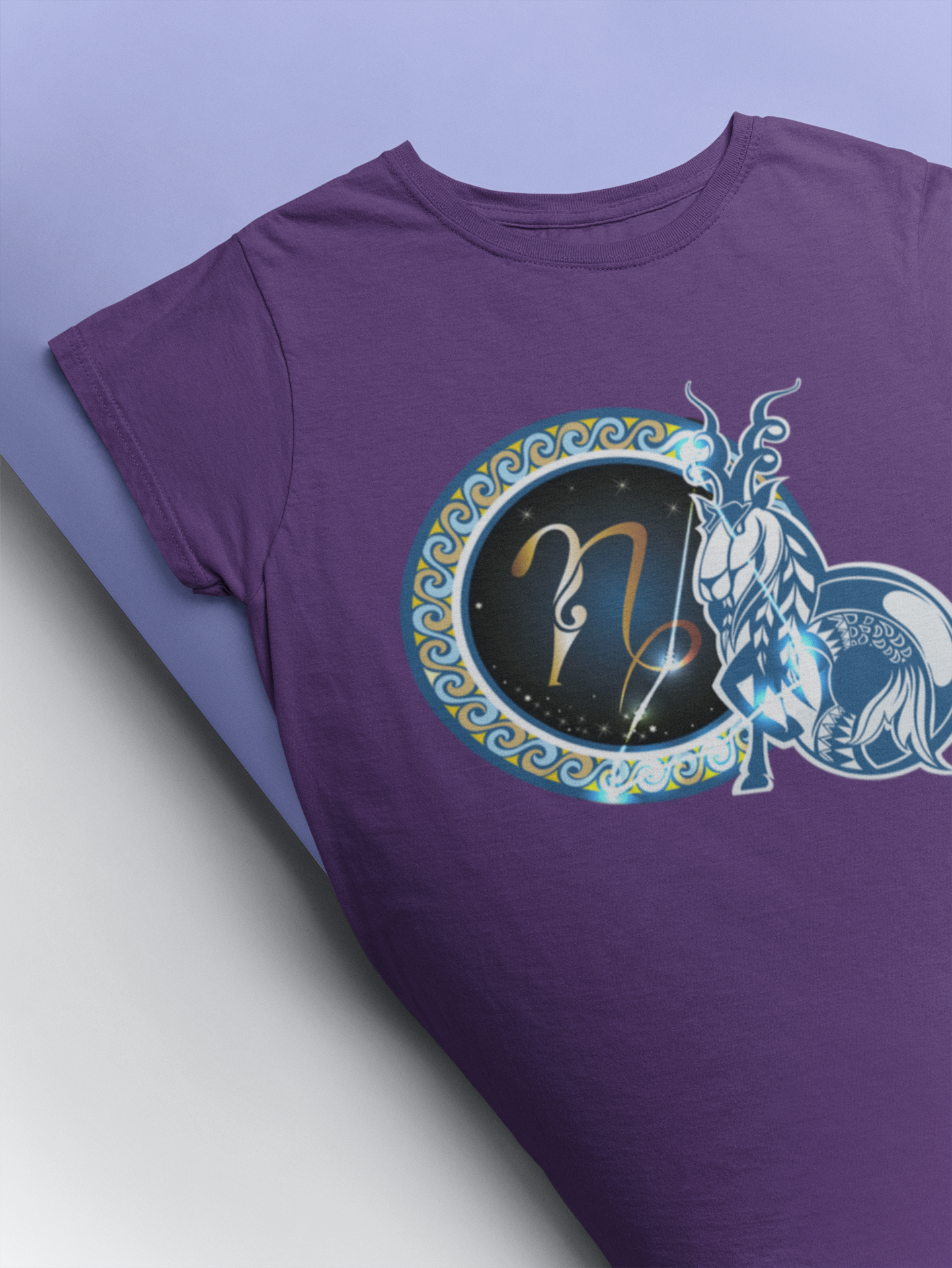 Capricon Zodiac Sign Women Half Sleeves T-shirt- FunkyTeesClub