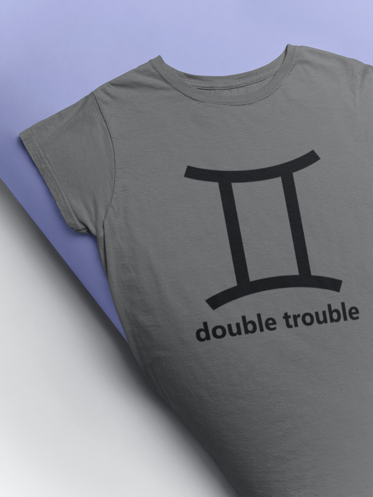 Gemini Zodiac Sign Mens Half Sleeves T-shirt- FunkyTeesClub