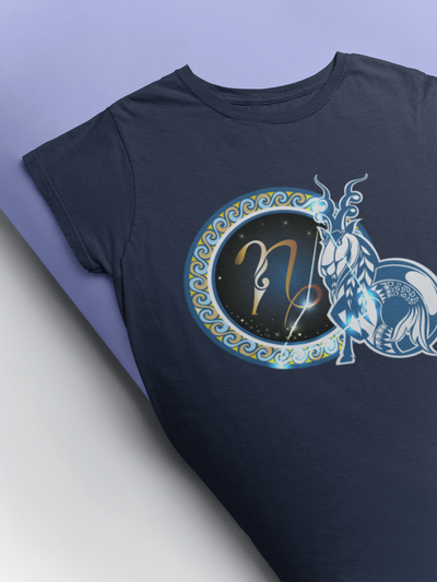 Capricon Zodiac Sign Women Half Sleeves T-shirt- FunkyTeesClub