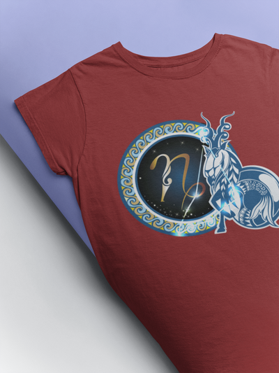 Capricon Zodiac Sign Women Half Sleeves T-shirt- FunkyTeesClub