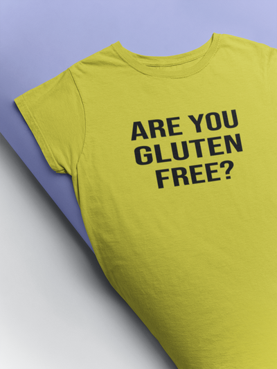 Are You Gluten Free Esha Gupta Celebrity T-shirt- FunkyTeesClub