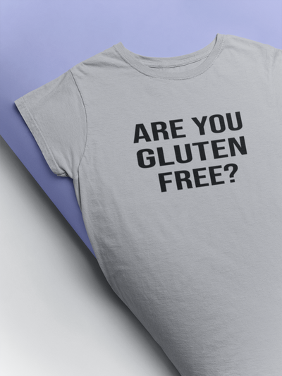 Are You Gluten Free Esha Gupta Celebrity T-shirt- FunkyTeesClub