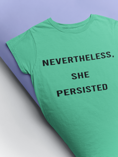 Nevertheless She Persisted Katrina Kaif Celebrity T-shirt- FunkyTeesClub