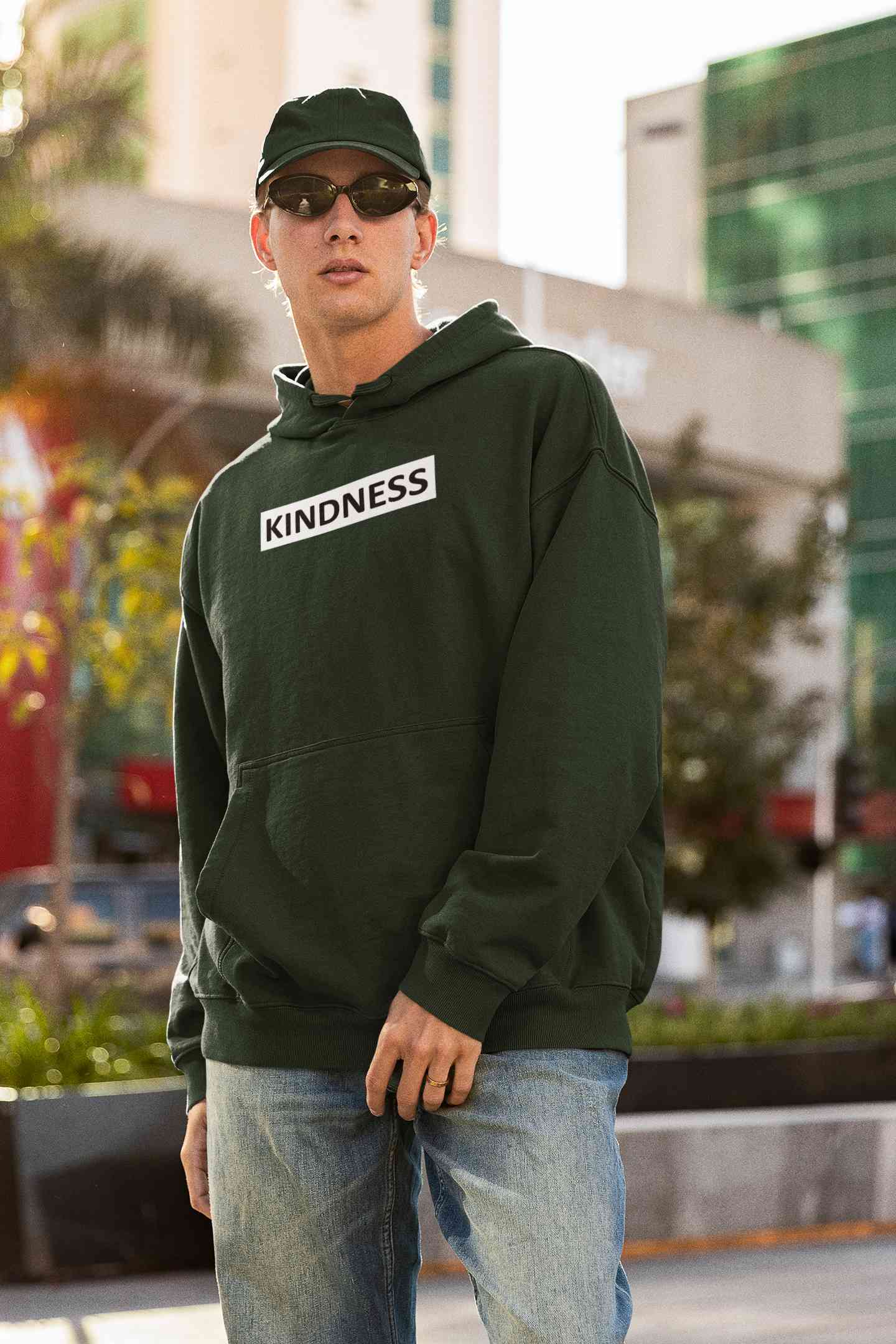 Kindness Men Hoodies-FunkyTeesClub