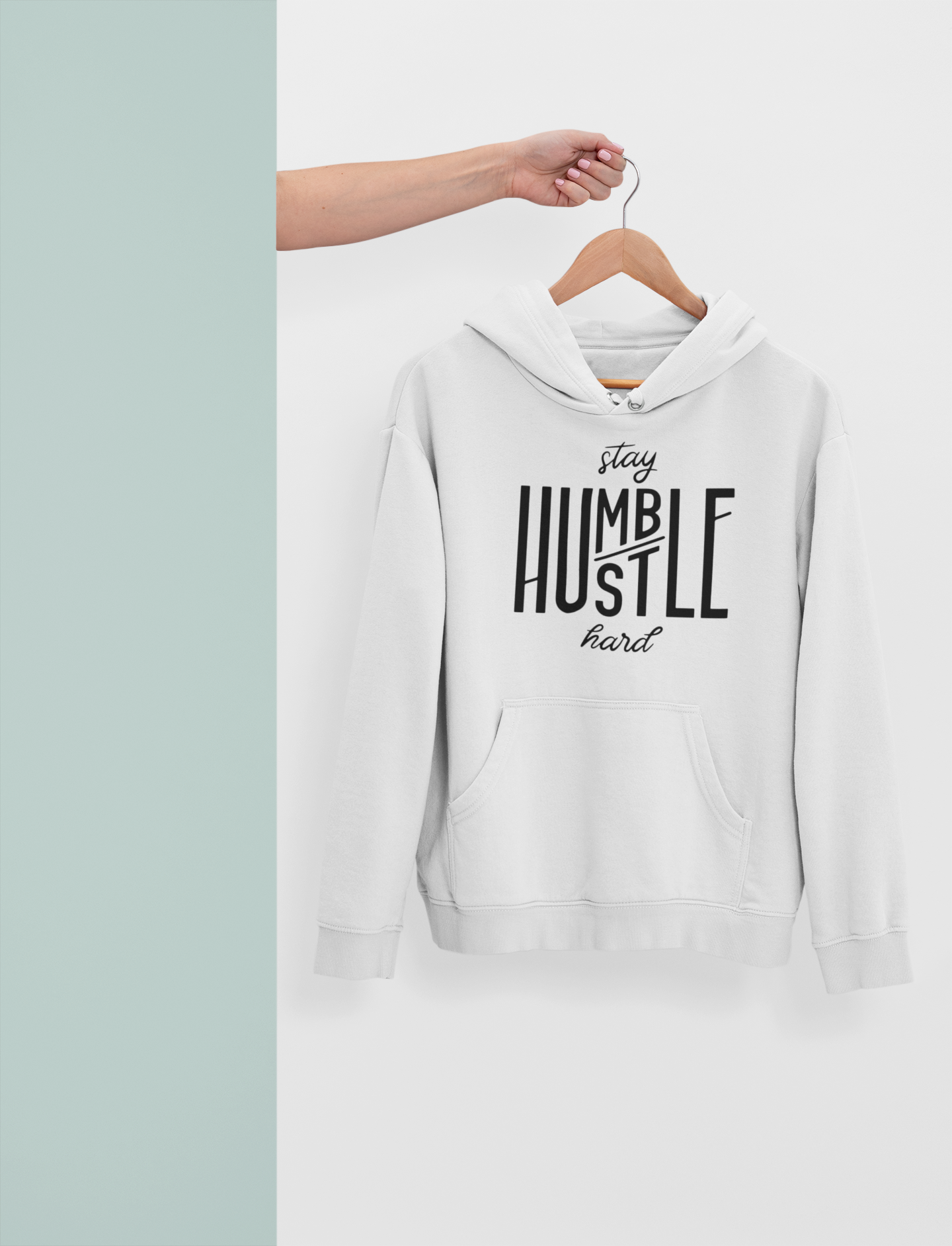 Stay Humble Men Hoodies-FunkyTeesClub